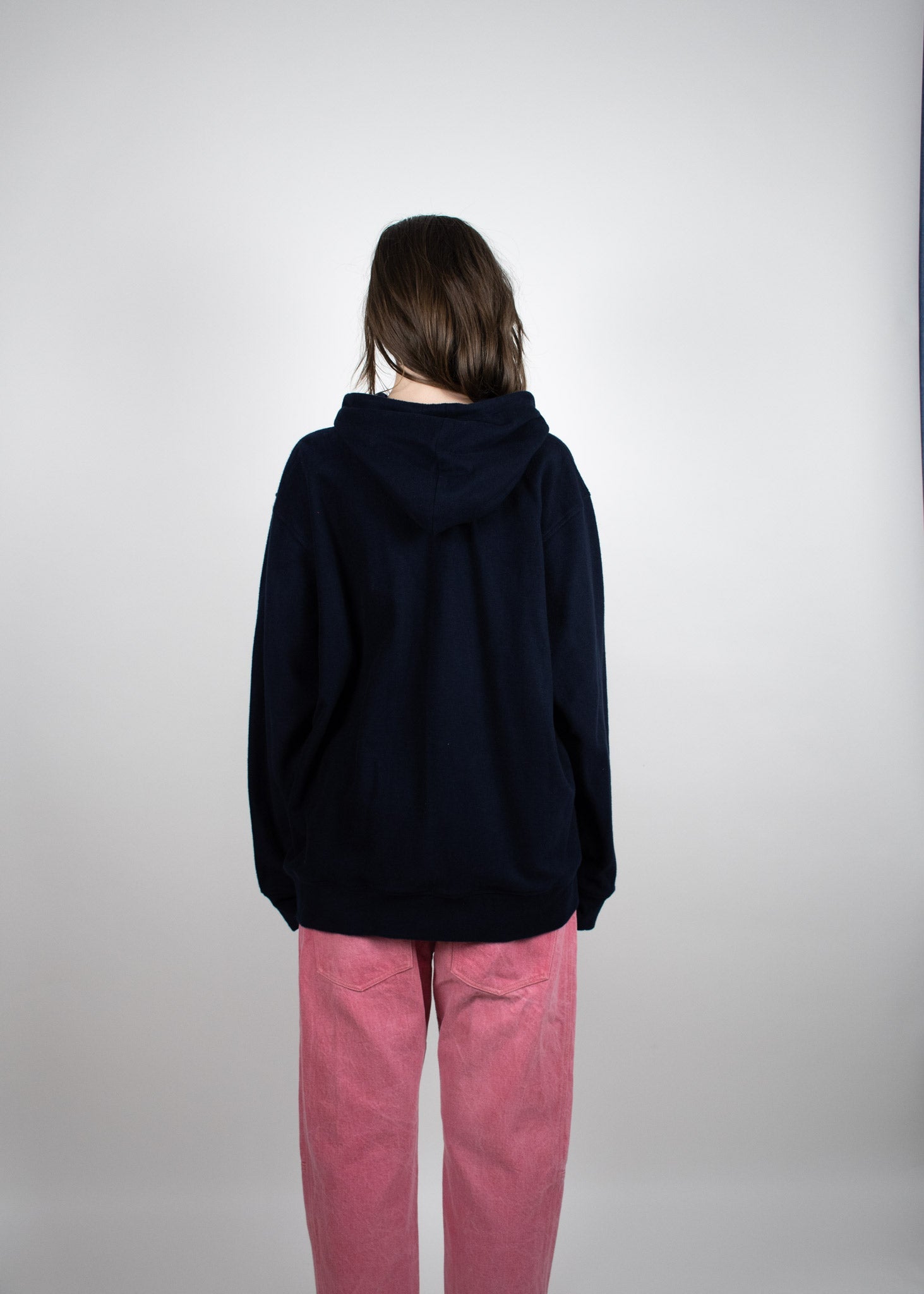 Black Plush Hoodie