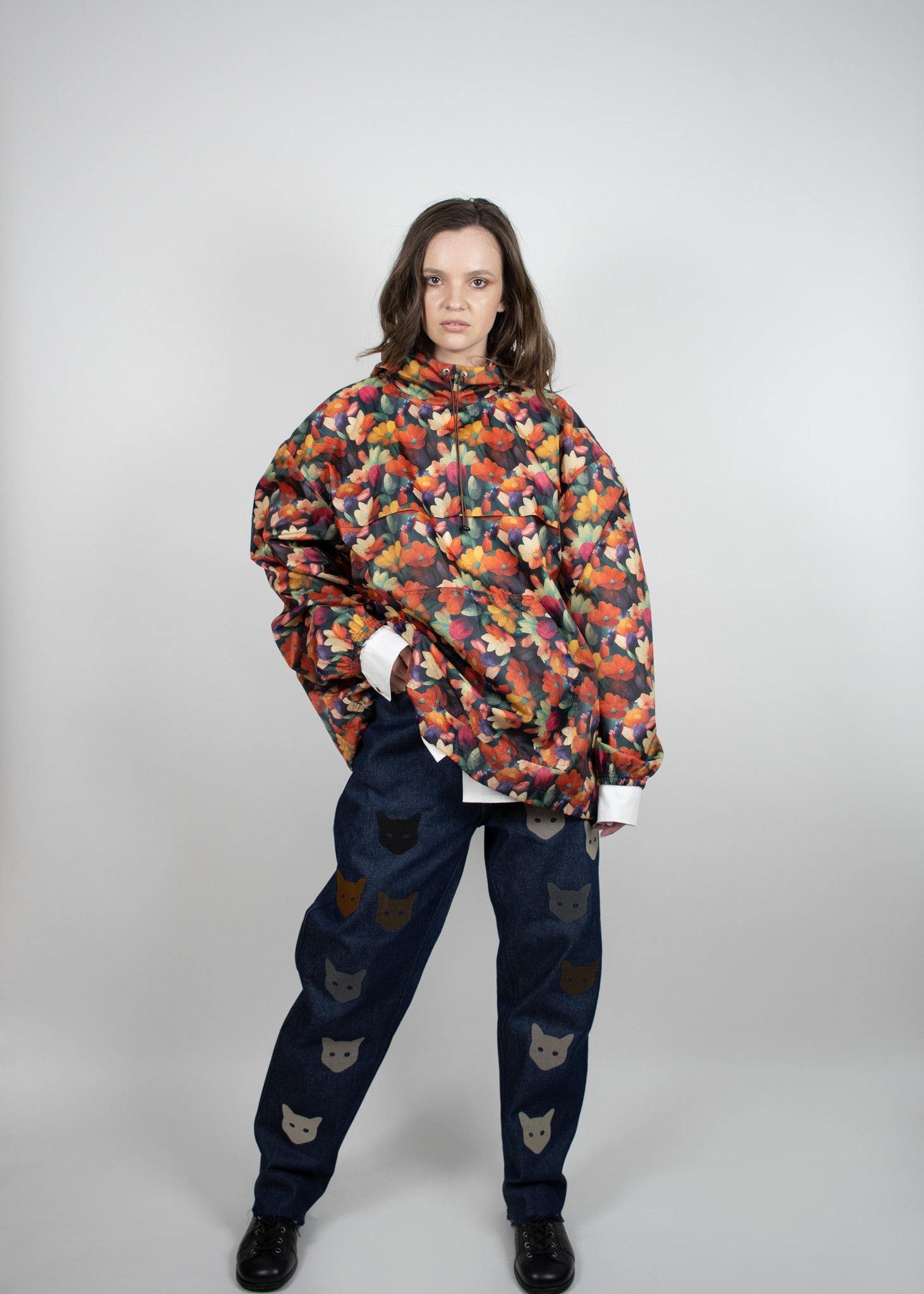 Floral Raincoat
