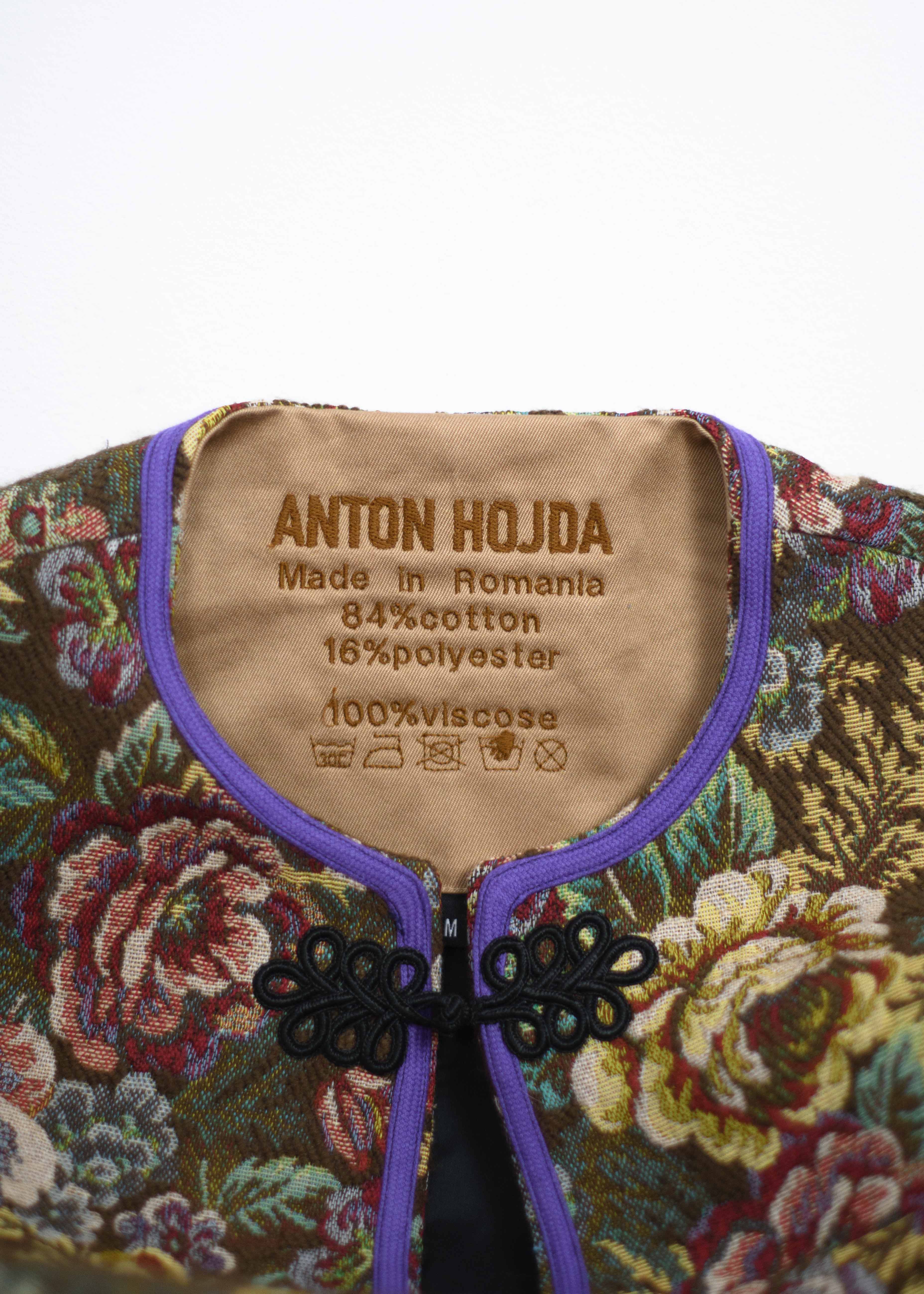 Floral Brocard Blazer