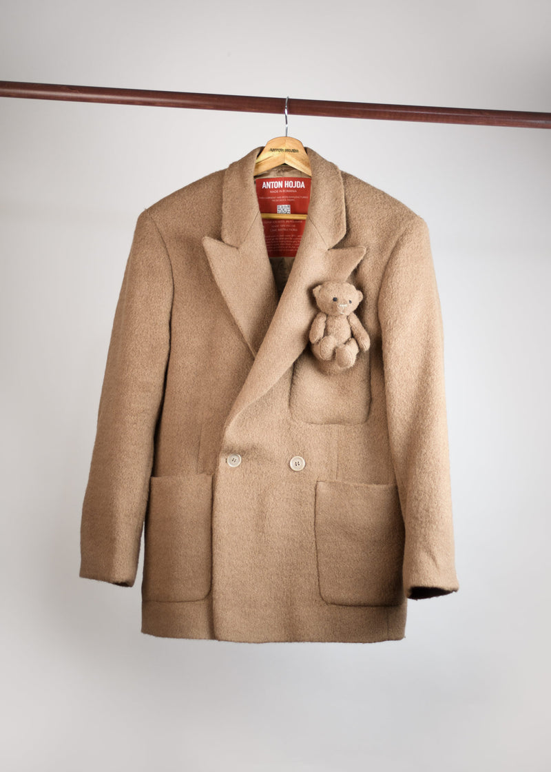 Bear Wool Blend Blazer