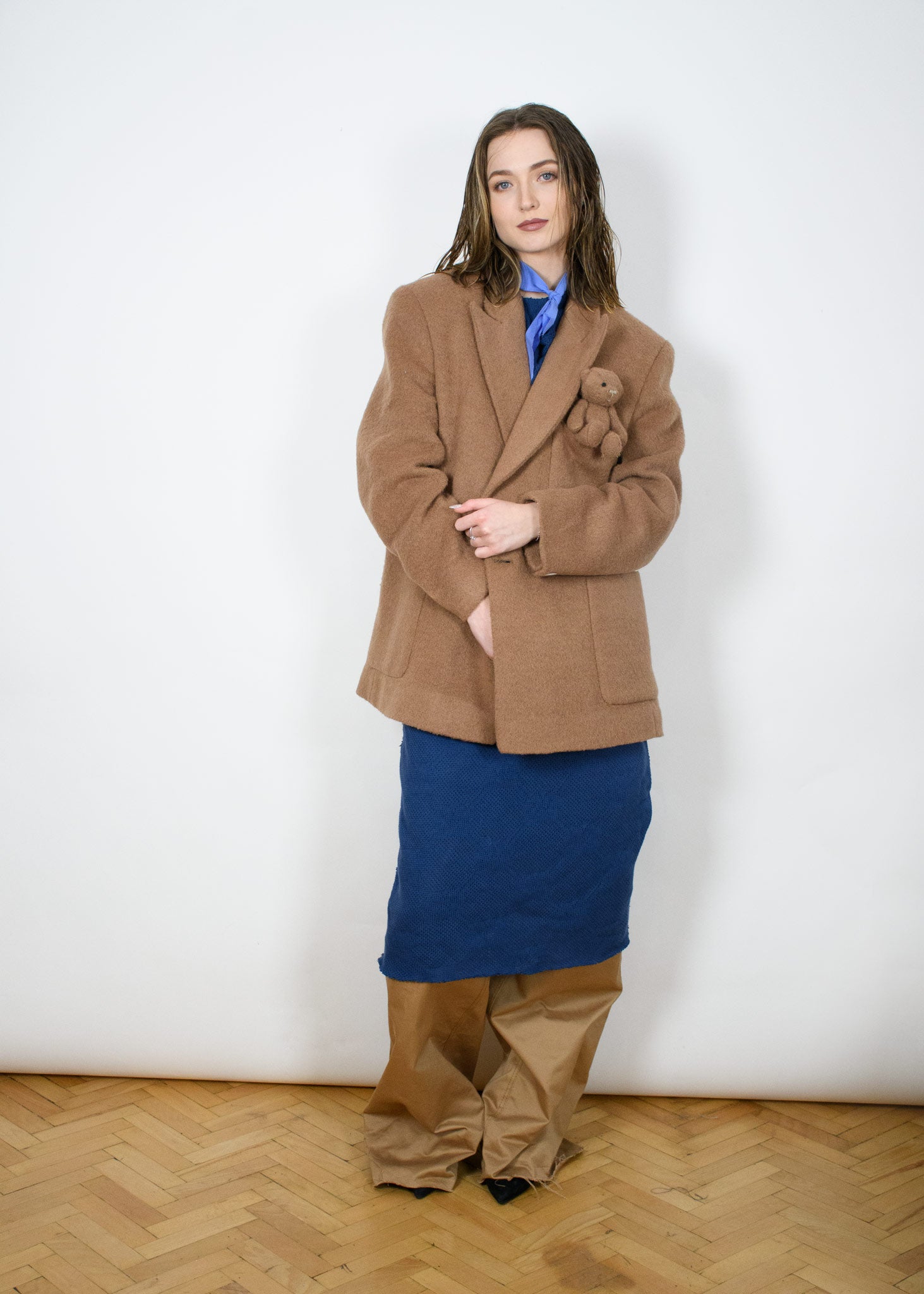 Bear Wool Blend Blazer