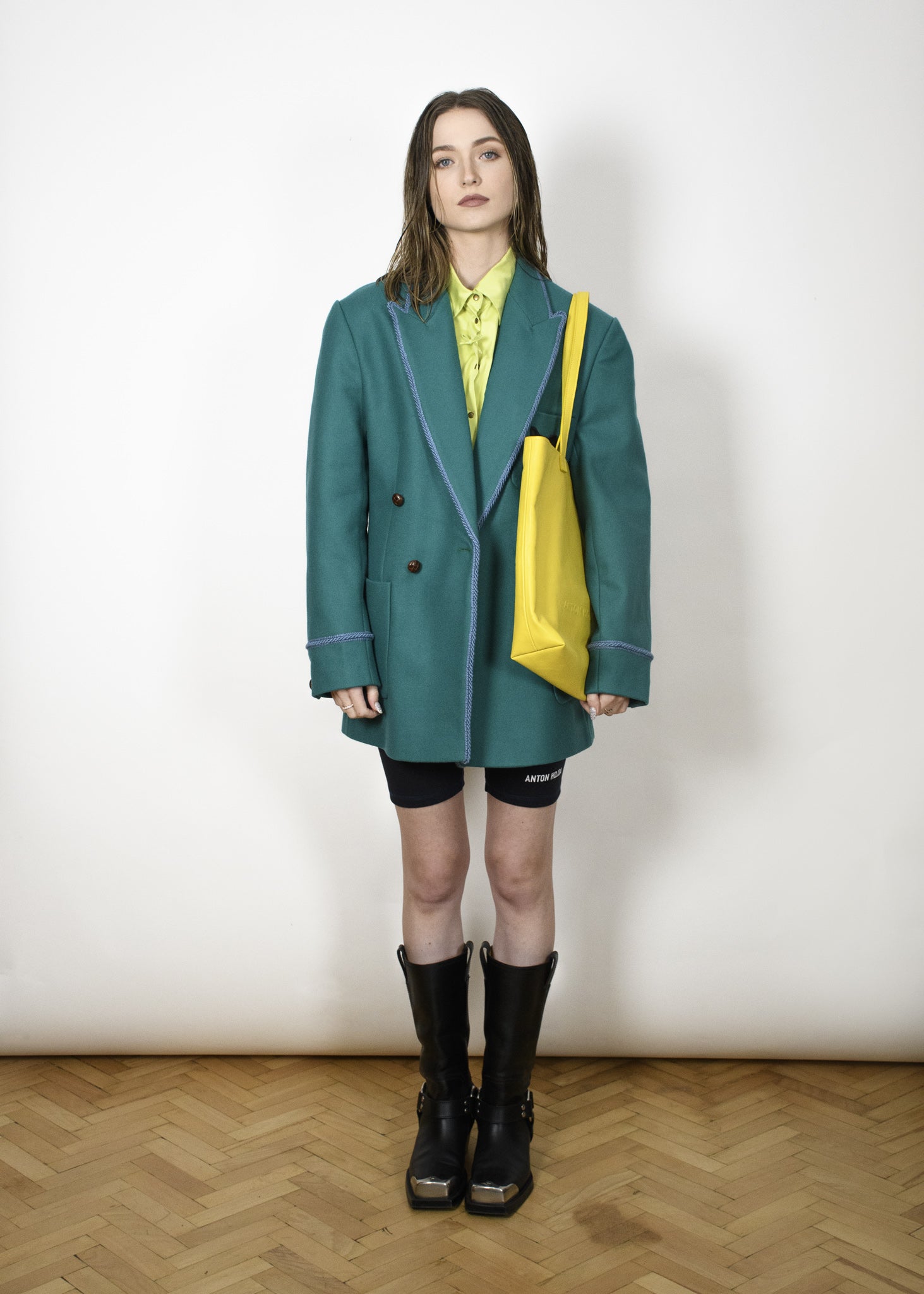 Double-breasted Wool Blazer