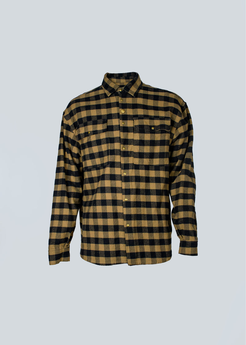 Brown Flanel Shirt