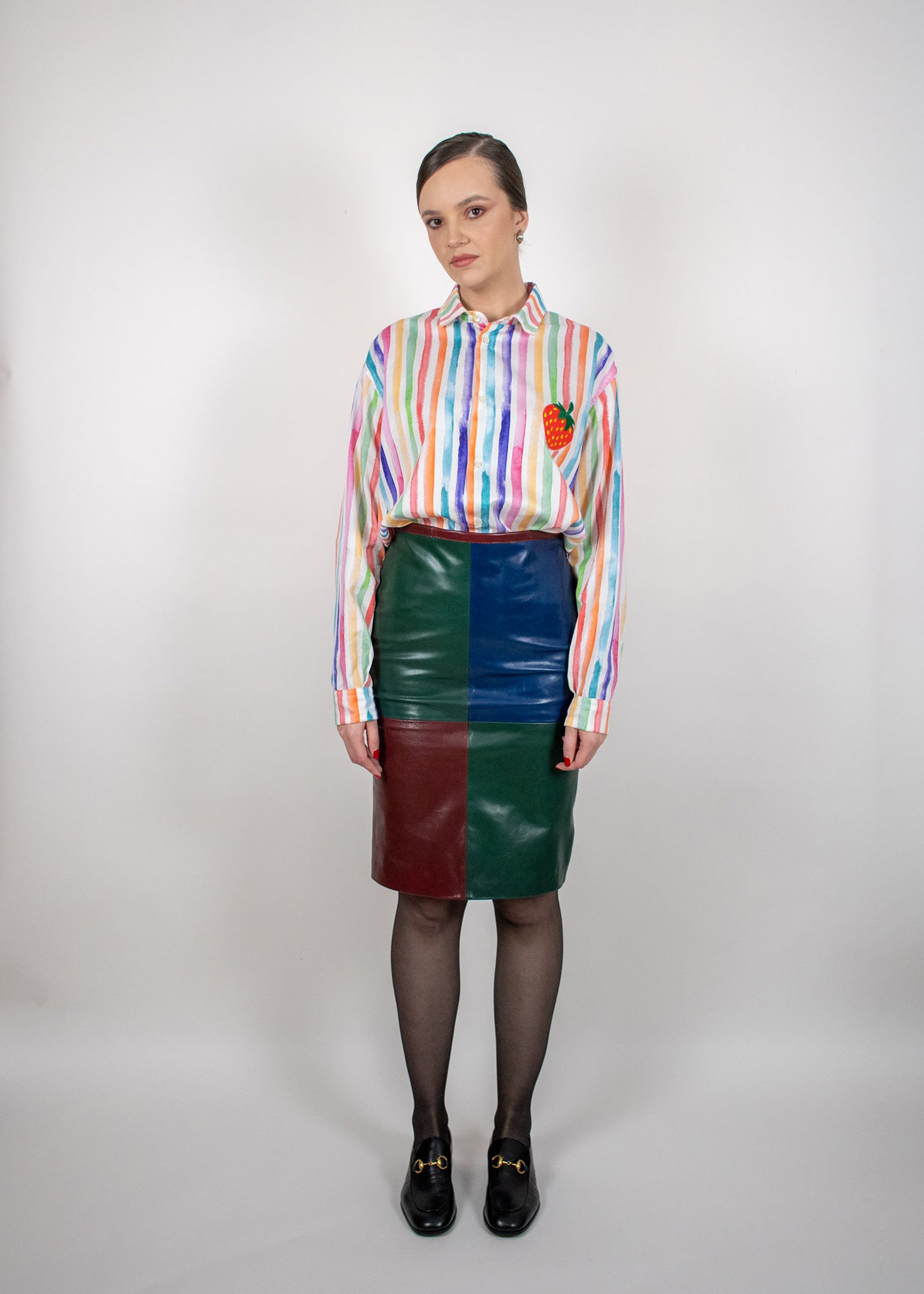 Strawberry Poplin Shirt