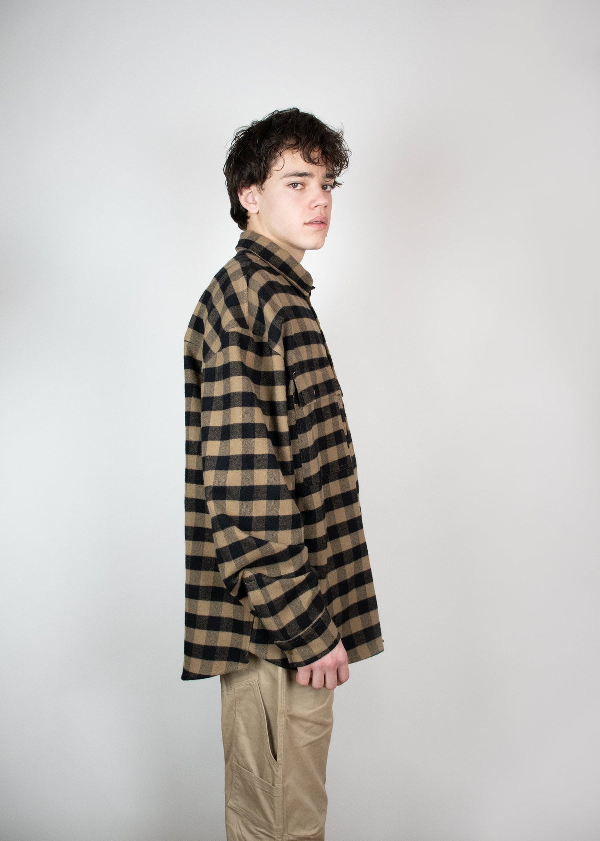 Brown Flanel Shirt