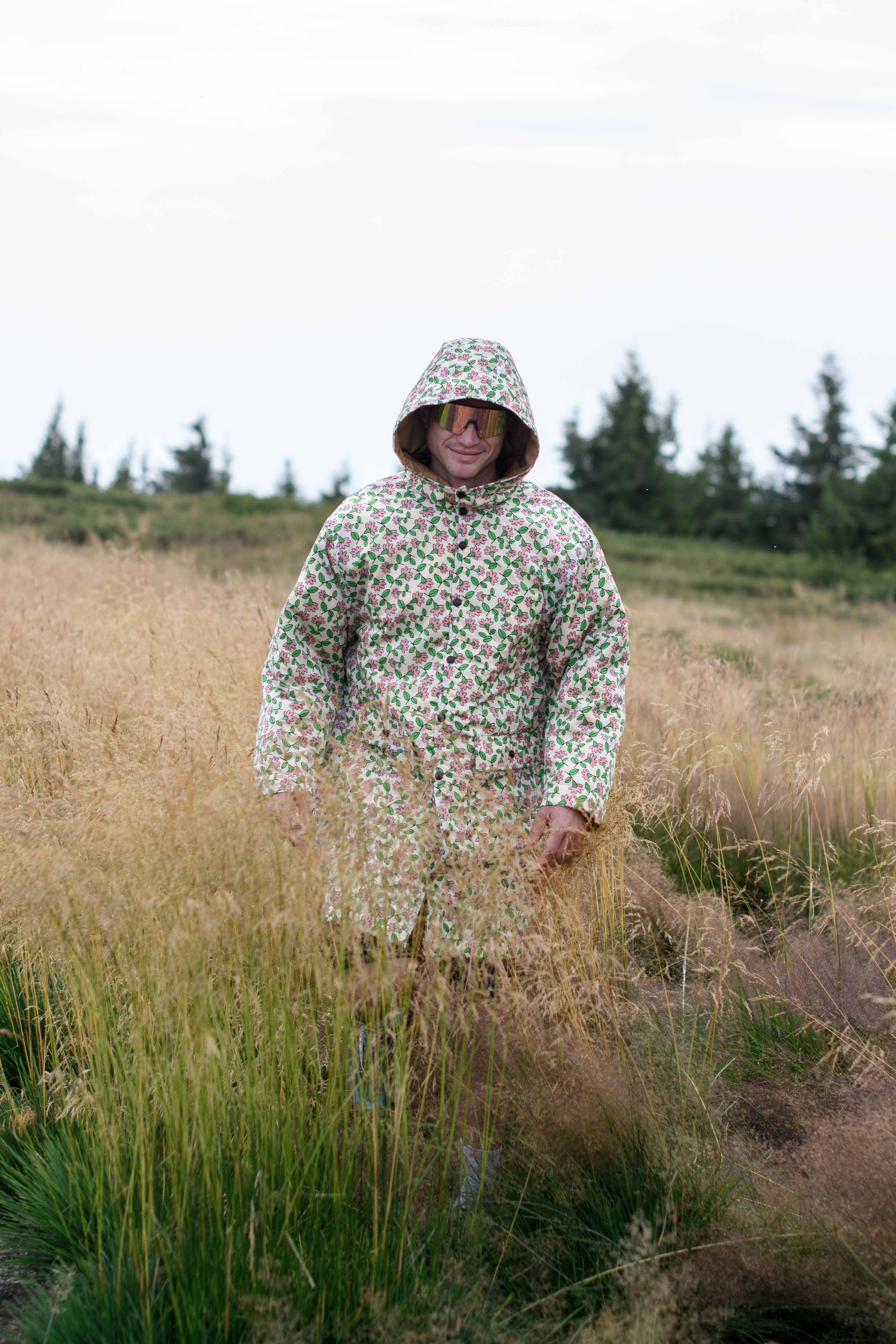 Padded mid-length jacket