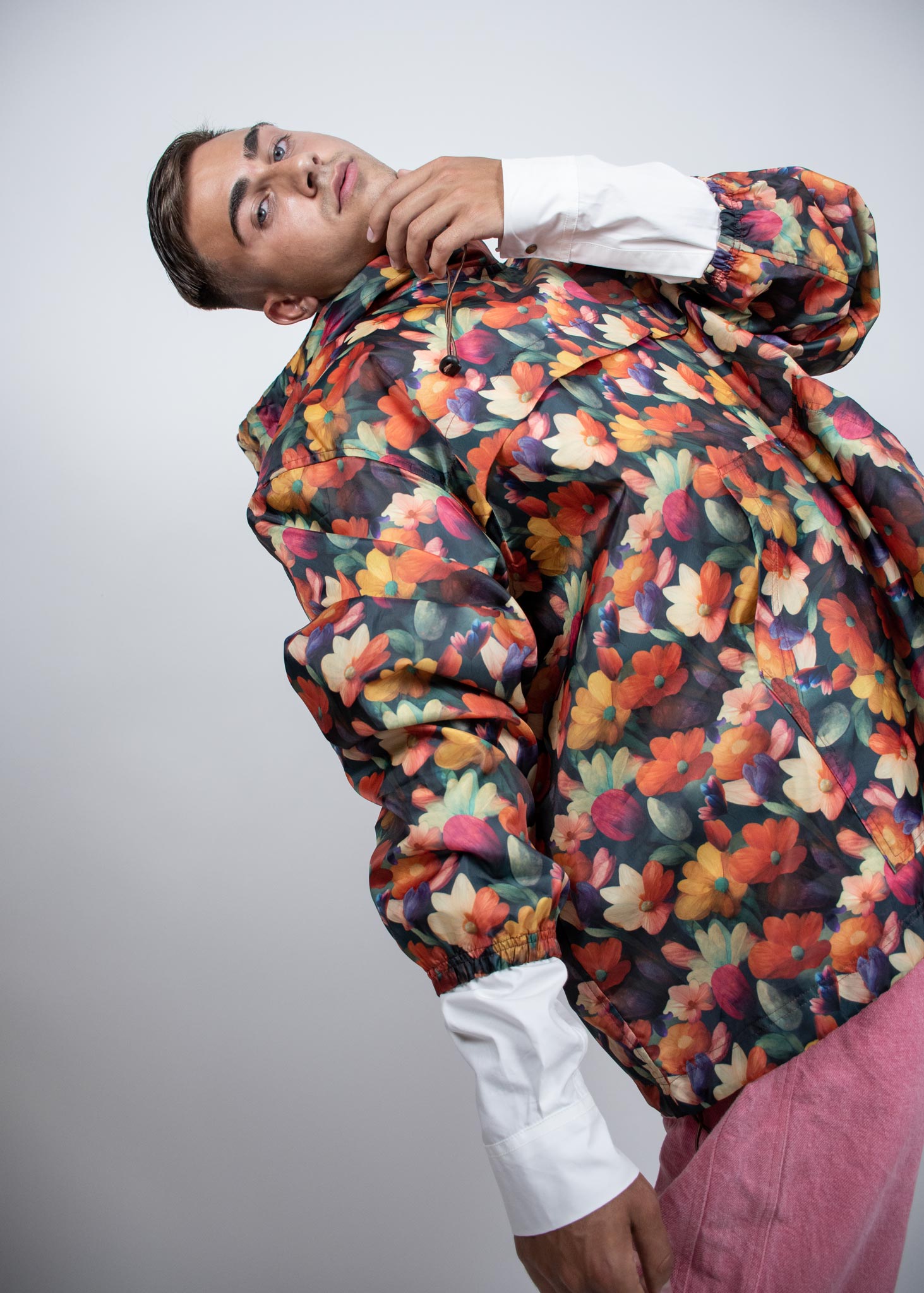 Floral Raincoat