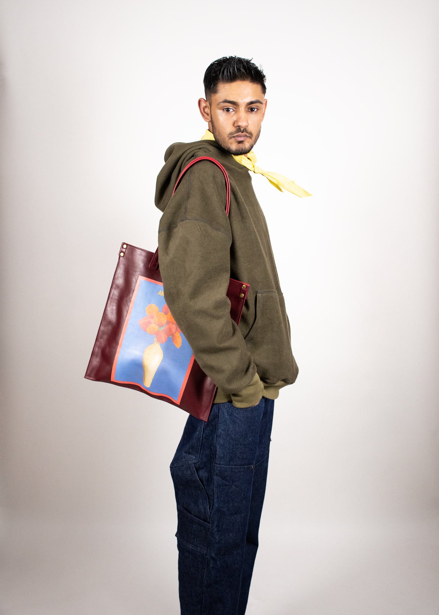 Leather Tote Bag ANTON HOJDA | Official Store