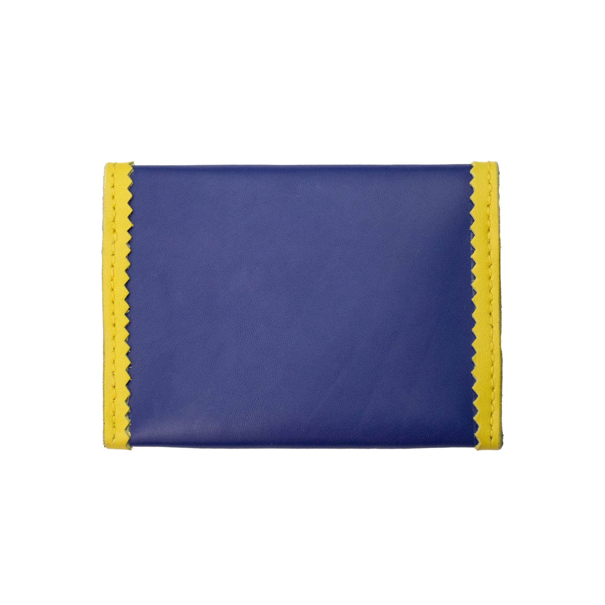 Lilly Wallet Oxford Blue Zig-Zag - ANTON HOJDA | Official Site
