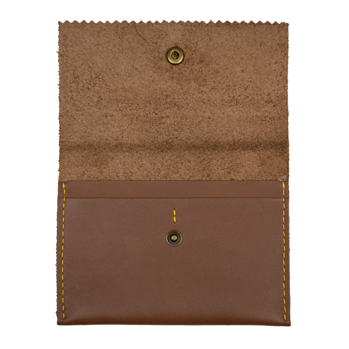 Lilly Wallet Thin Coffe Brown - ANTON HOJDA | Official Site