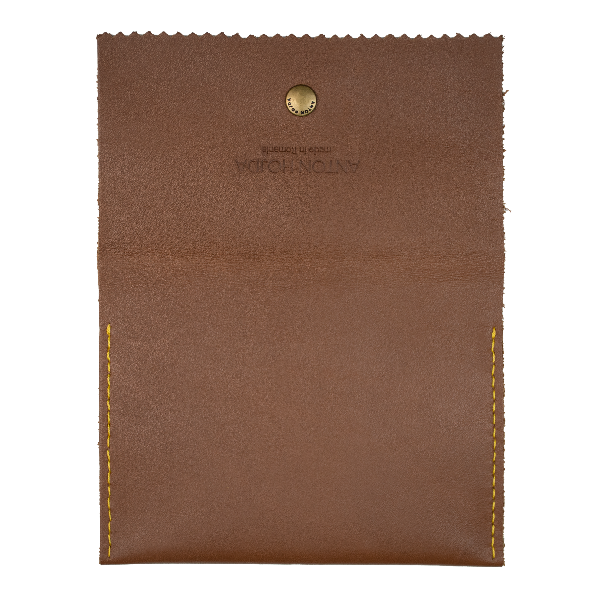 Lilly Wallet Thin Coffe Brown - ANTON HOJDA | Official Site