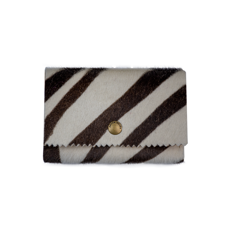 Little Lilly Card Holder Zebra - ANTON HOJDA | Official Site