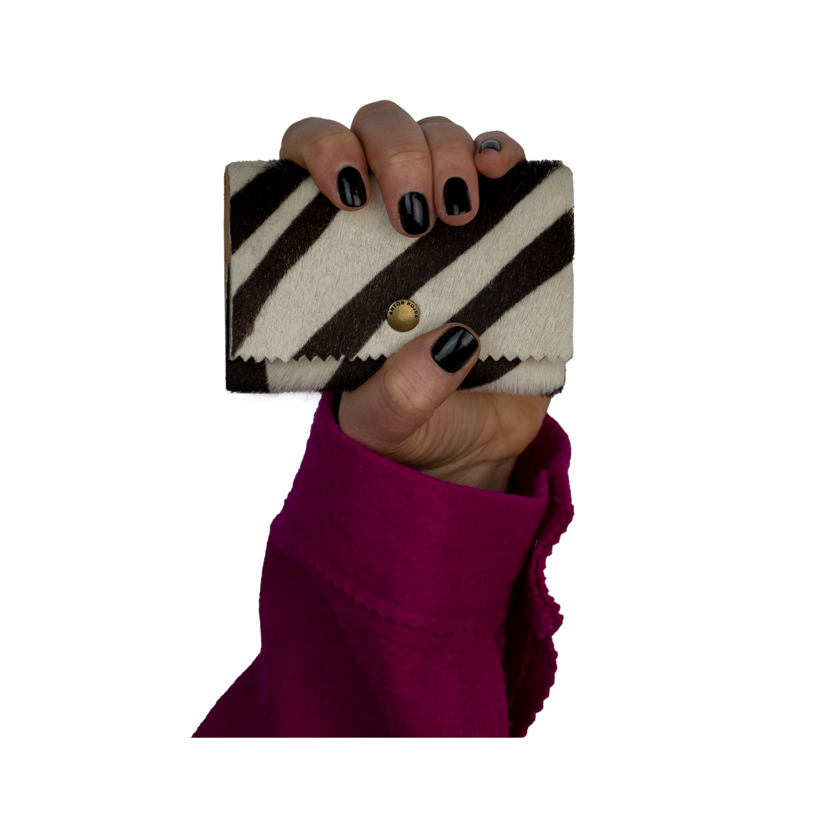 Little Lilly Card Holder Zebra - ANTON HOJDA | Official Site