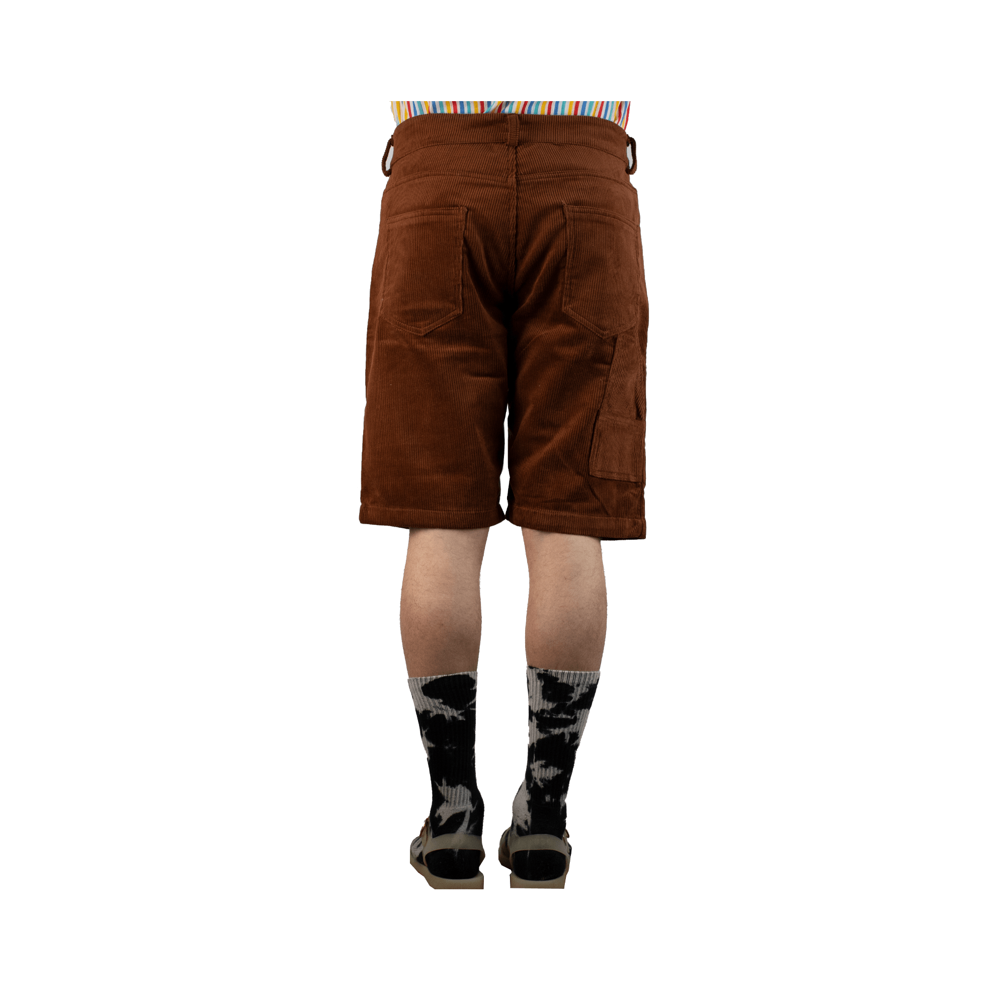 Brown OldSkools Velvet Pants - ANTON HOJDA | Official Store