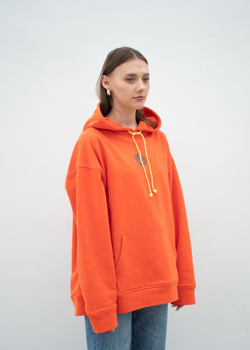 Orange Hoodie