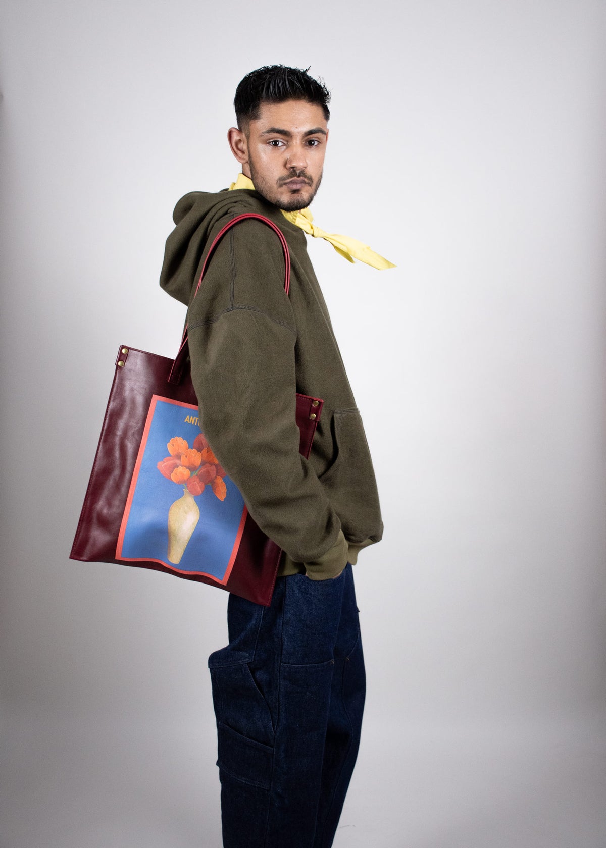 Oversized Shoulder Hoodie ANTON HOJDA | Official Store