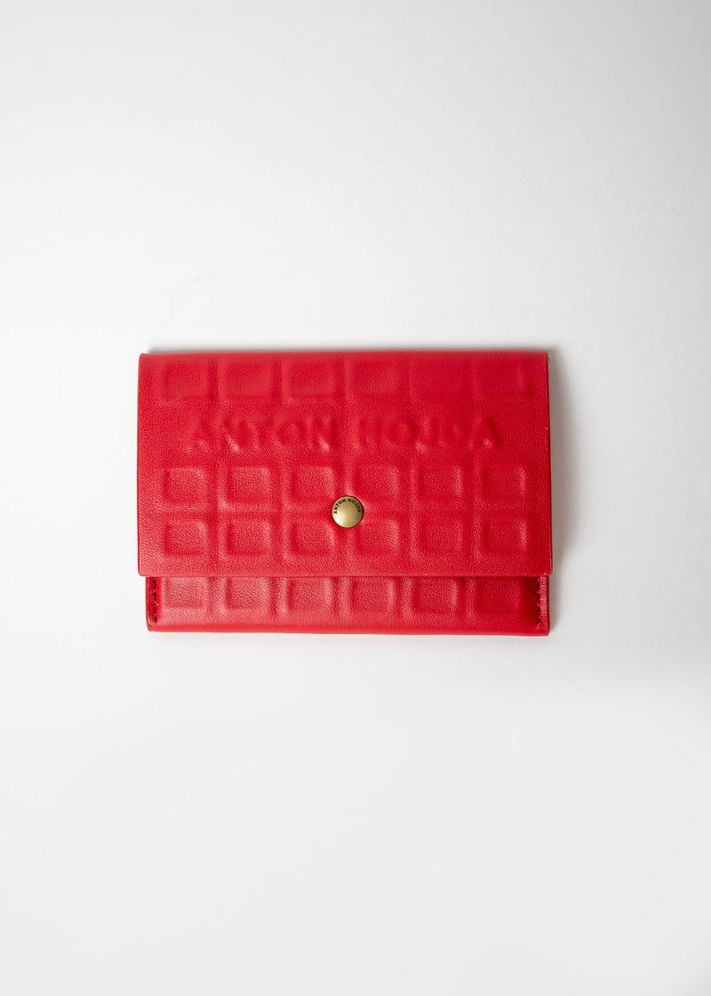 Red Terracotta Wallet ANTON HOJDA | Official Store