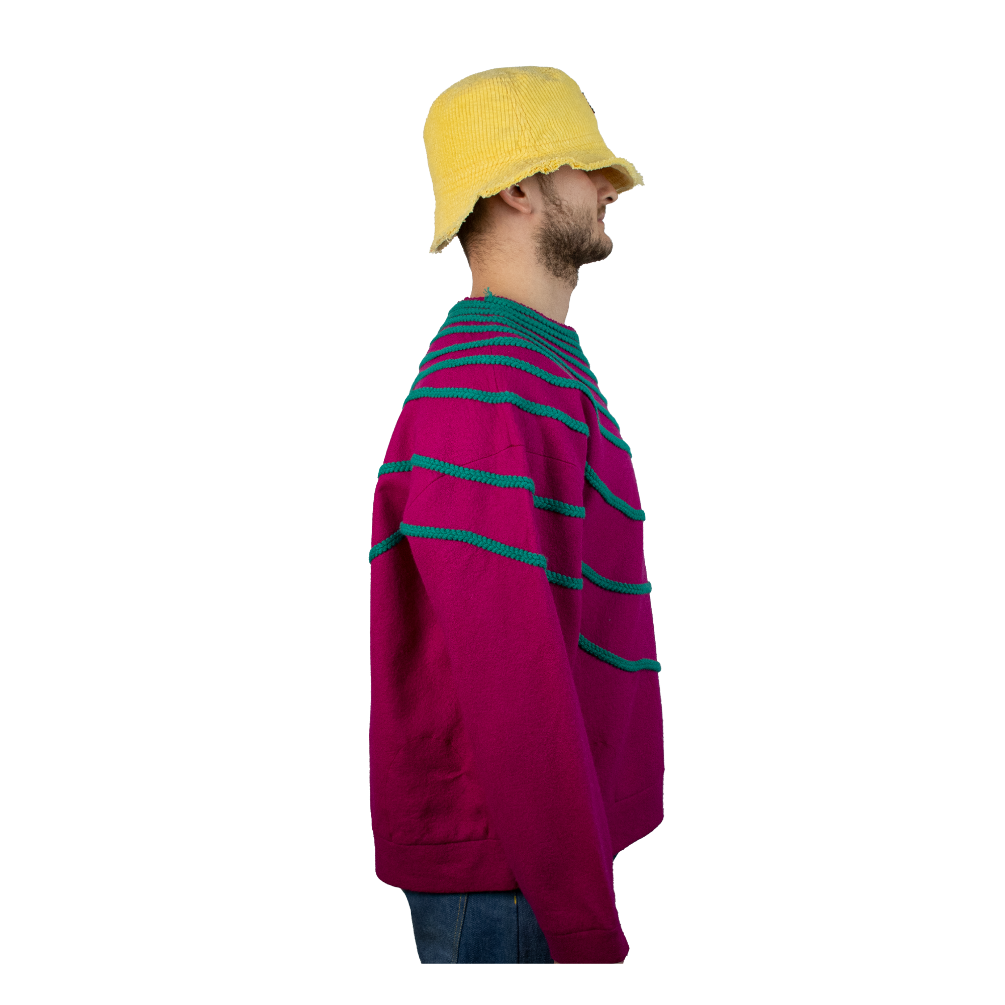 Wool Blend Blouse Pink - ANTON HOJDA | Official Site