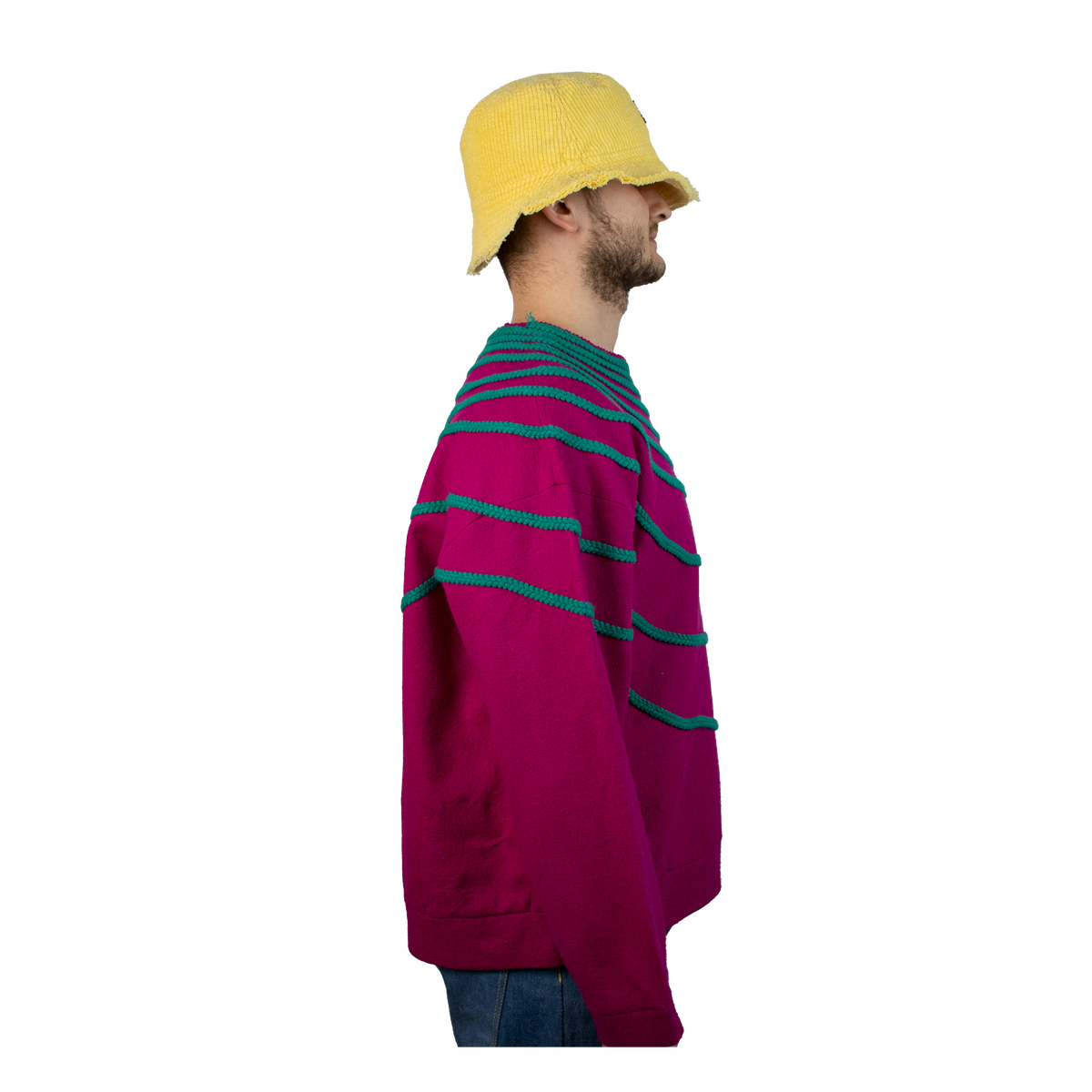 Wool Blend Blouse Pink - ANTON HOJDA | Official Site