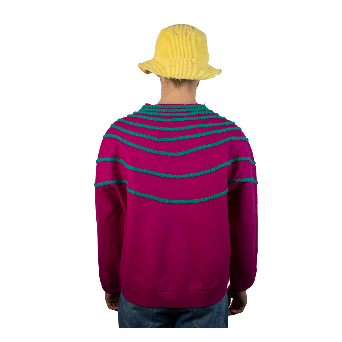 Wool Blend Blouse Pink - ANTON HOJDA | Official Site