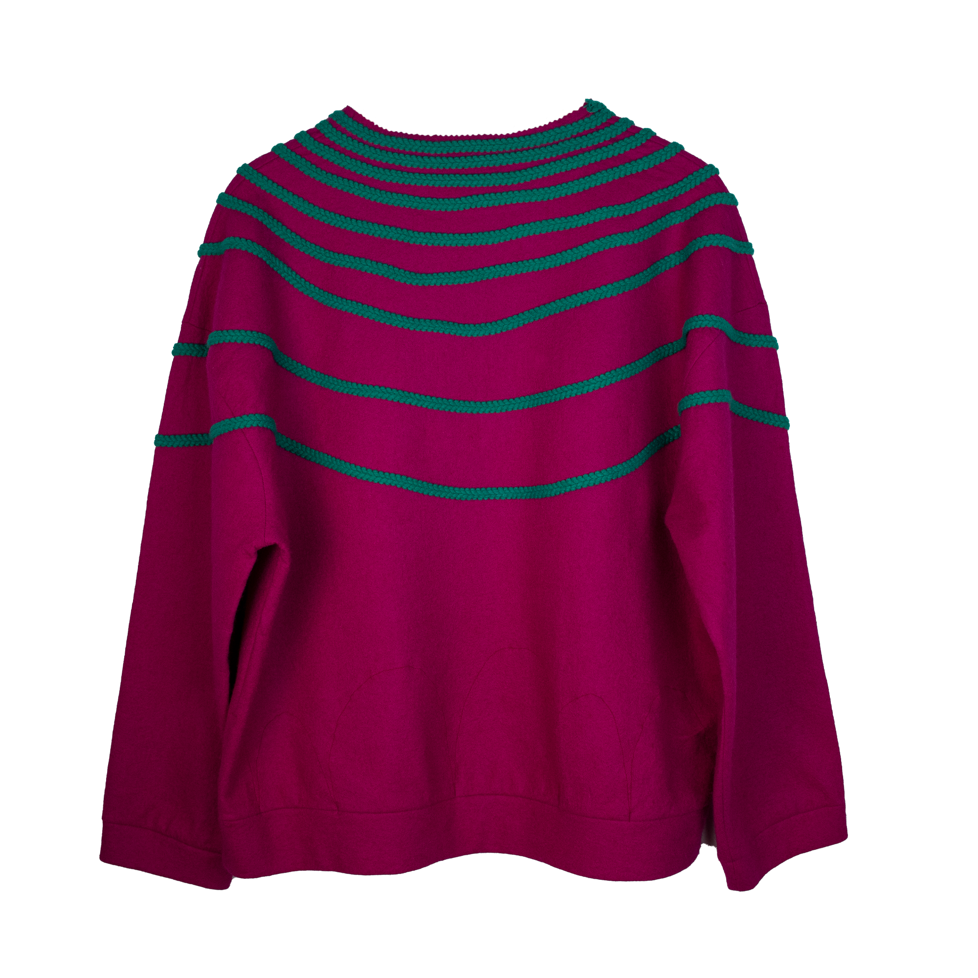 Wool Blend Blouse Pink - ANTON HOJDA | Official Site