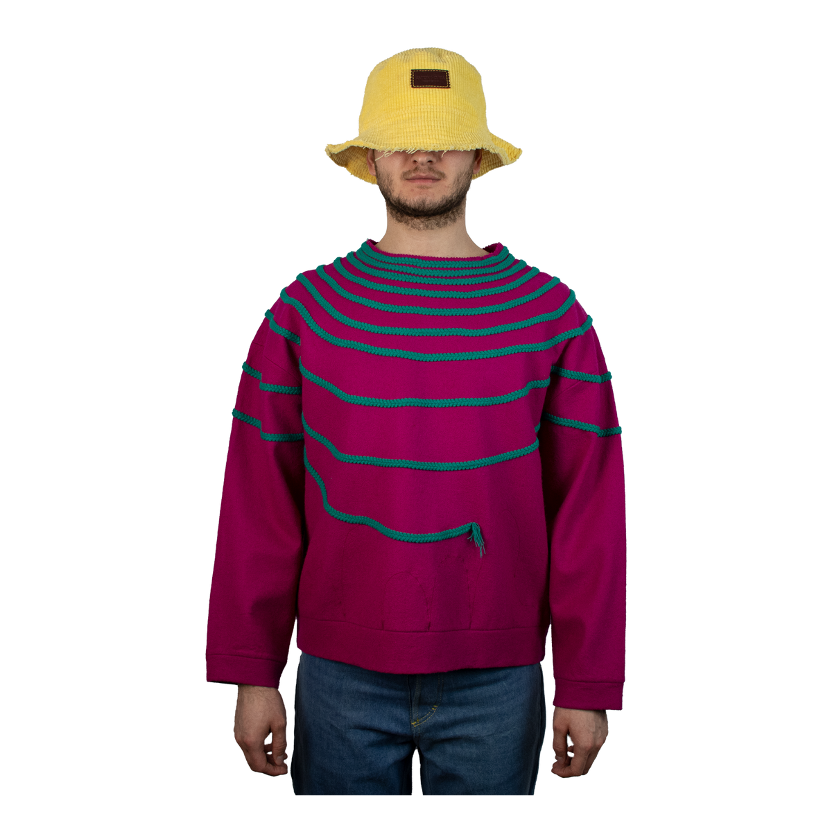 Wool Blend Blouse Pink - ANTON HOJDA | Official Site