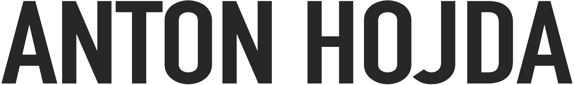 ANTON HOJDA | Official Store