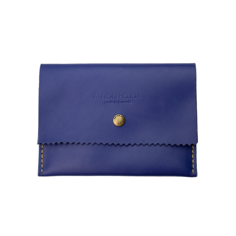 Lilly Wallet Oxford Blue - ANTON HOJDA | Official Site